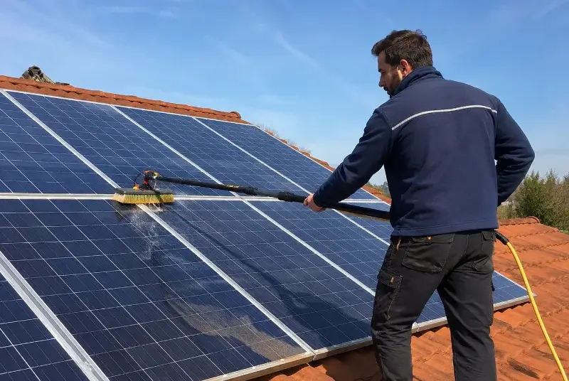 Nettoyage et entretien de panneaux solaires à Saint-Nexans